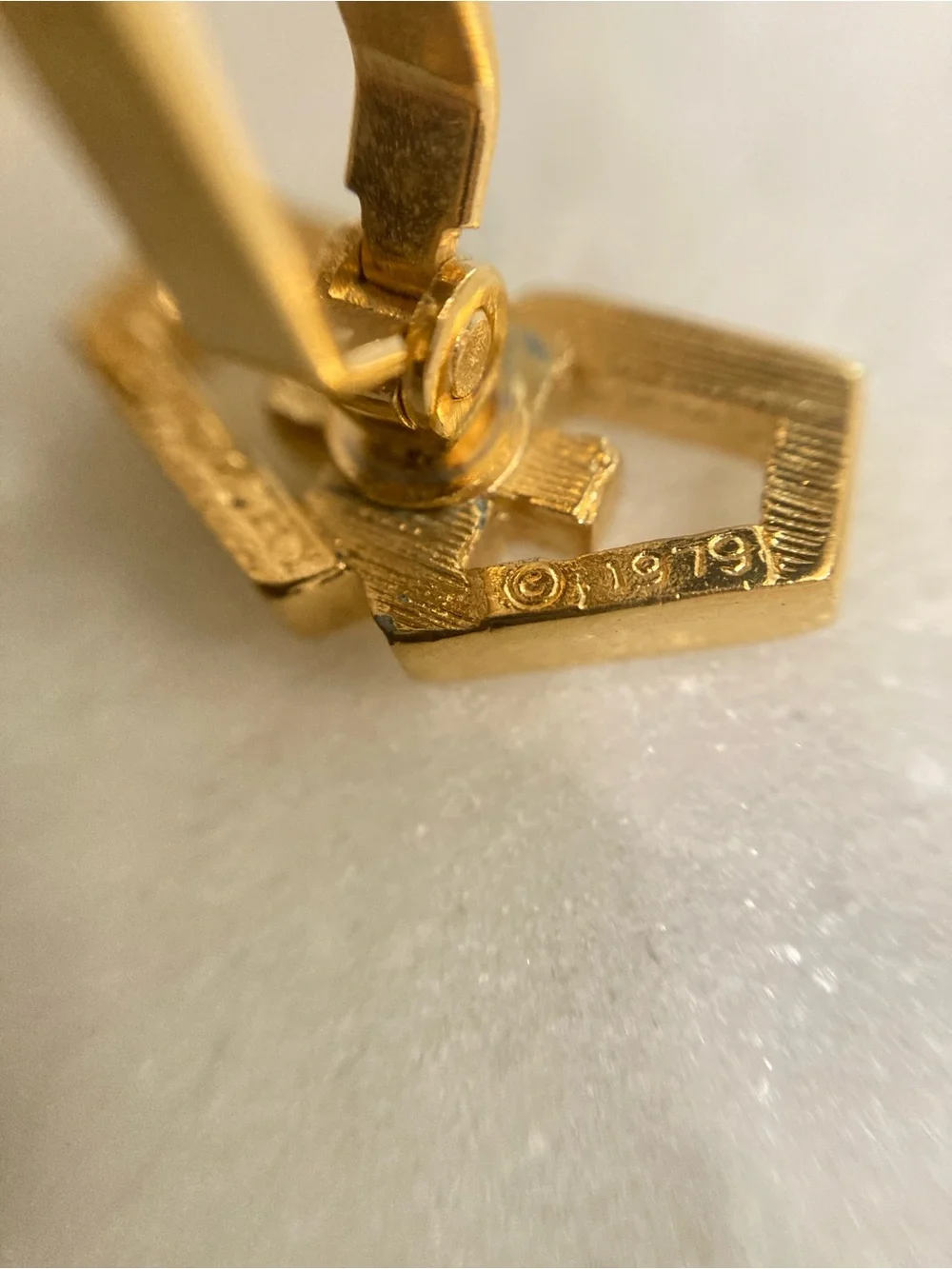 Vintage Givenchy 1979 Cuff Links